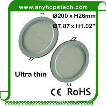 Hot Fashion Wholesale recessed modern diameter 200mm surface mounted ceiling light